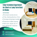 Renting A furnished 1BHK Apartment In Bashundhara R/A.